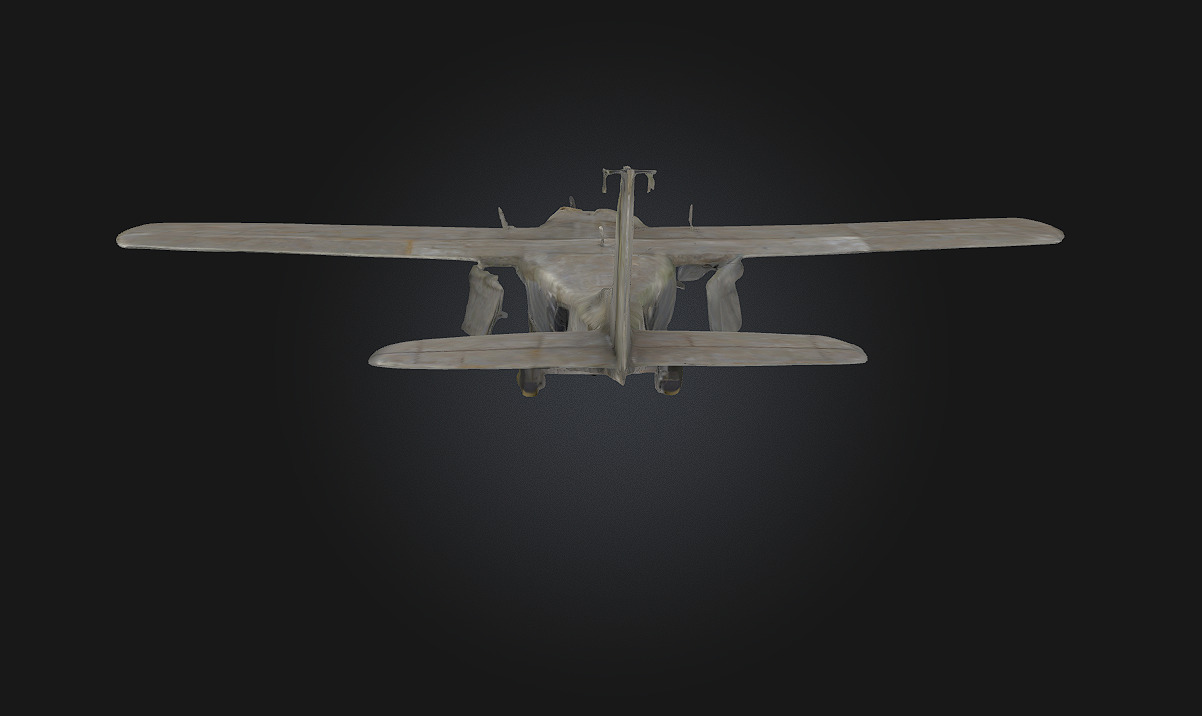 Rusty Skyhawk Forgotten Wings of a Bygone Era 3D model_7