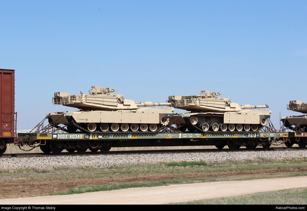 HO Ortner 68 DODX Heavy Duty Flatcar 3D print model_7