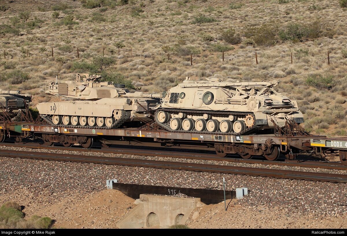 HO Ortner 68 DODX Heavy Duty Flatcar 3D print model_13