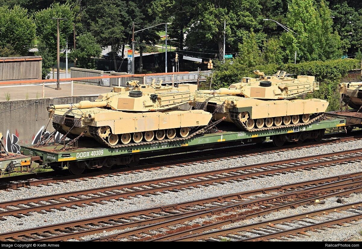 HO Ortner 68 DODX Heavy Duty Flatcar 3D print model_9