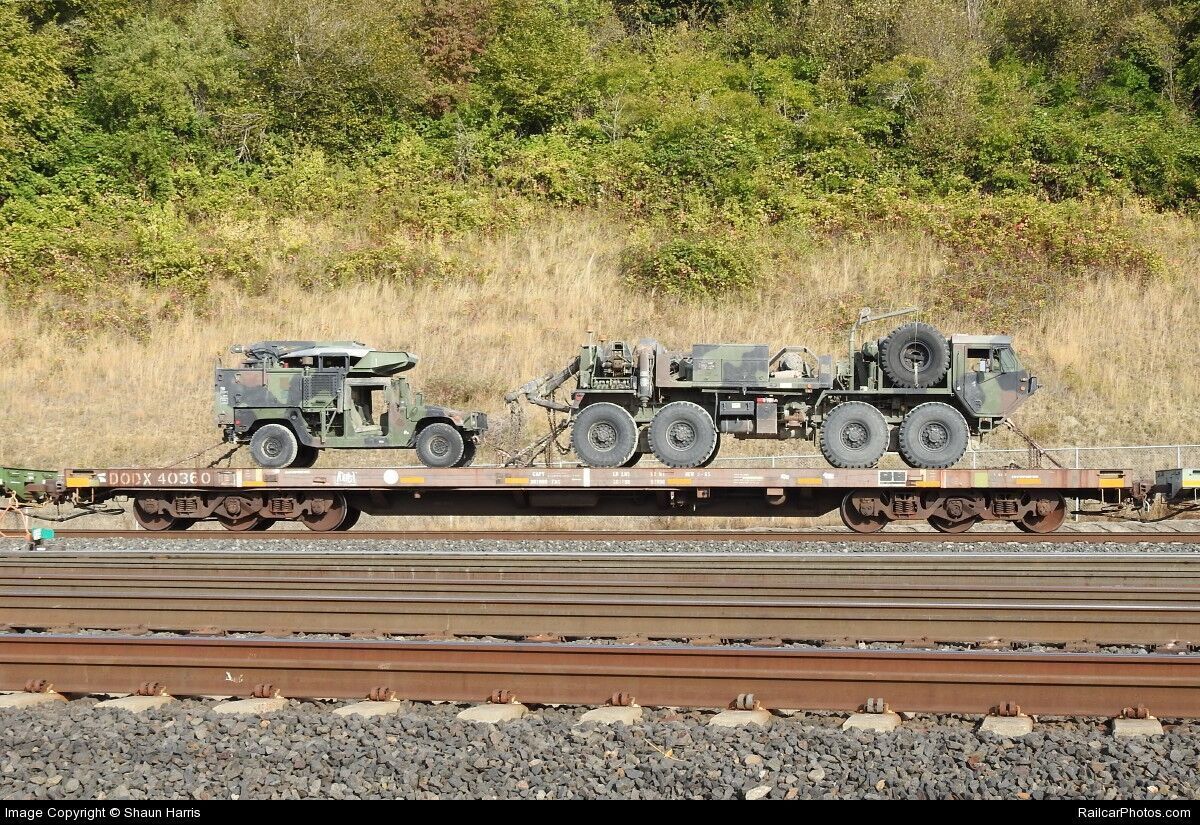 HO Ortner 68 DODX Heavy Duty Flatcar 3D print model_8