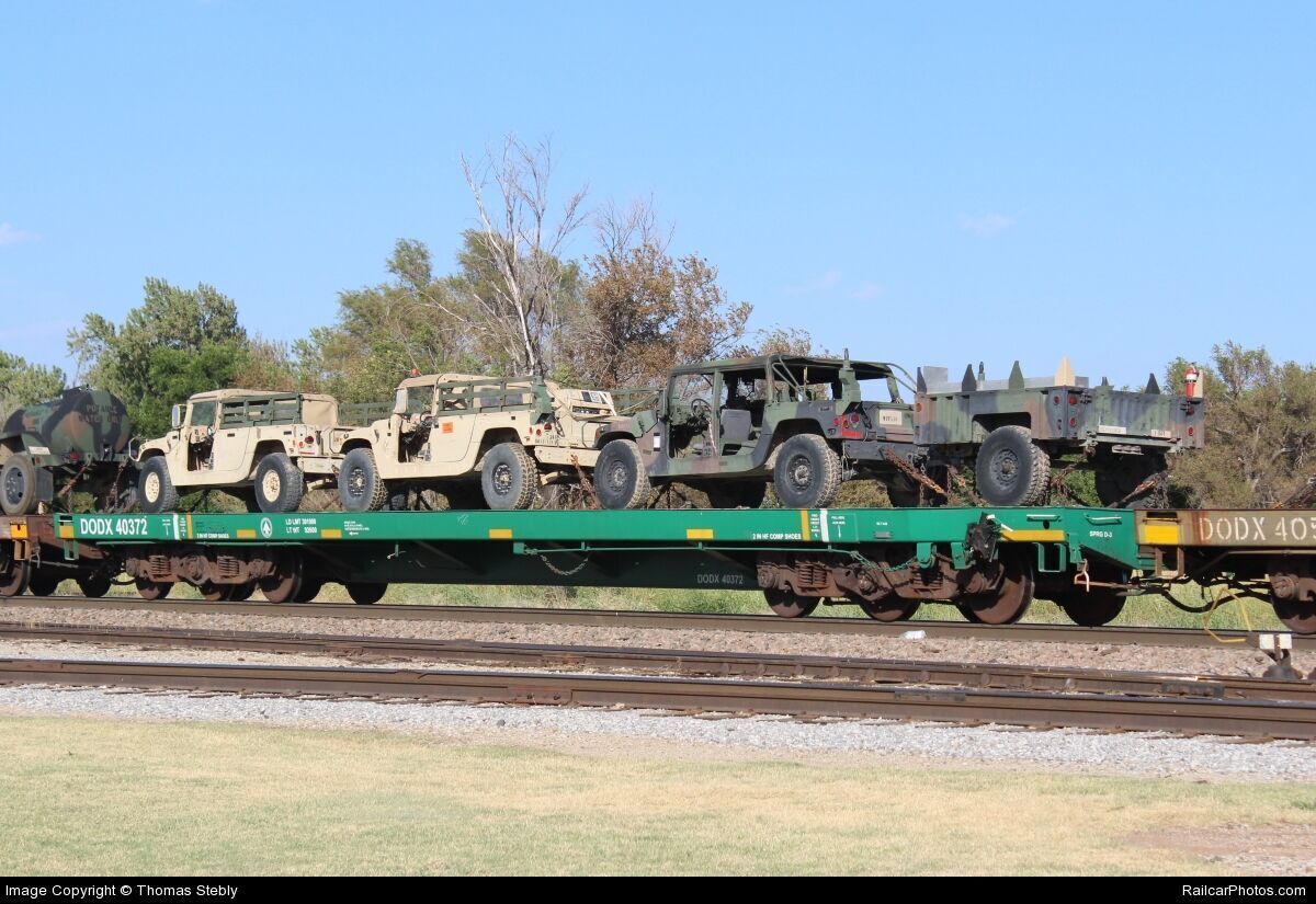 HO Ortner 68 DODX Heavy Duty Flatcar 3D print model_12