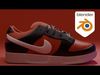 Realistic 3D Sport Sneaker with Black and Red Low-poly 3D model_1
