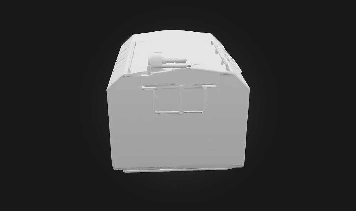 Rustic Medical Shelter A Lifeline in the Wilderness 3D model_11