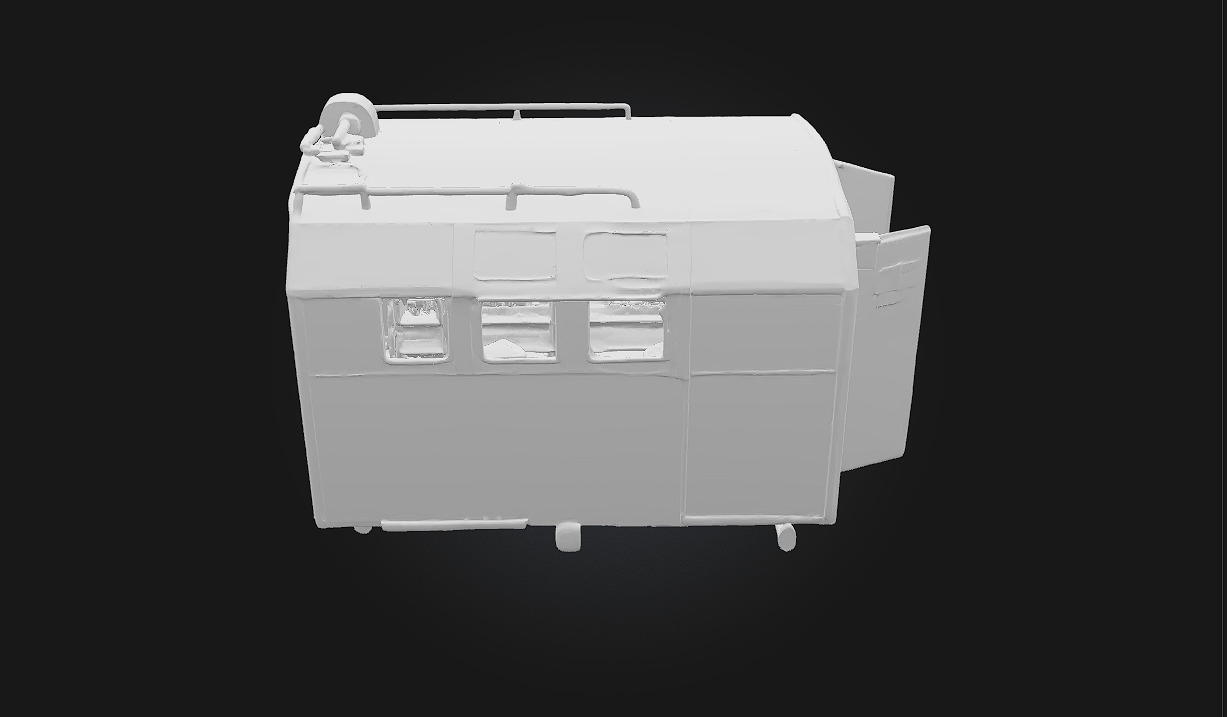 Rustic Medical Shelter A Lifeline in the Wilderness 3D model_12