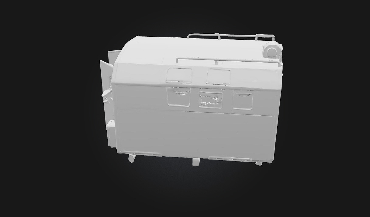 Rustic Medical Shelter A Lifeline in the Wilderness 3D model_10