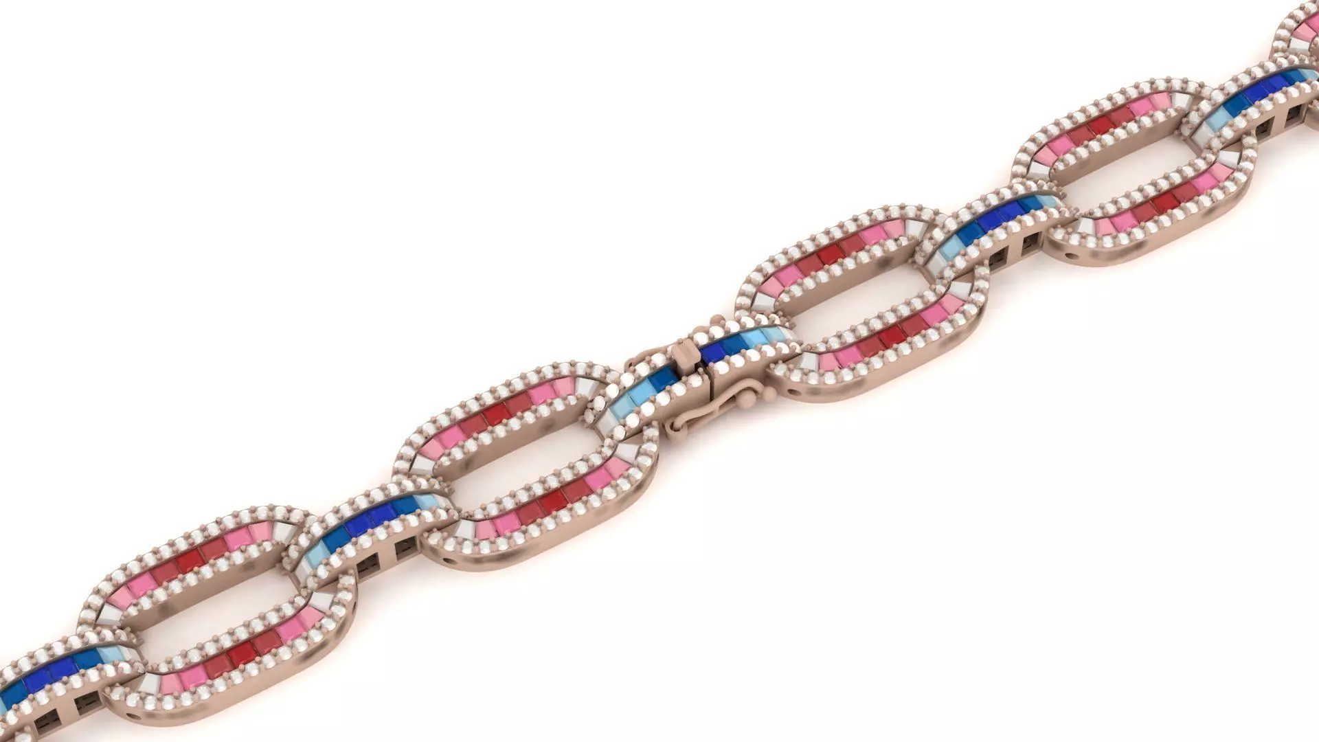 Bracelet 0021 3D print model_0