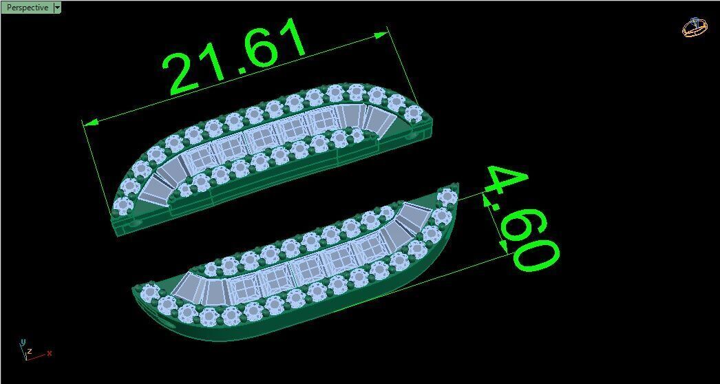 Bracelet 0021 3D print model_7