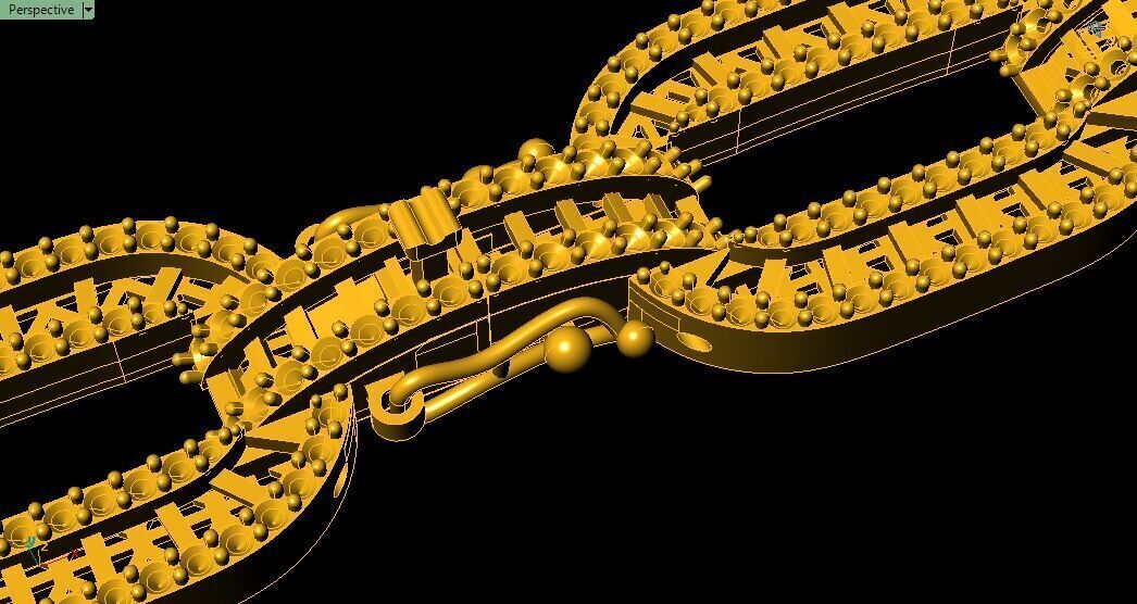 Bracelet 0021 3D print model_15