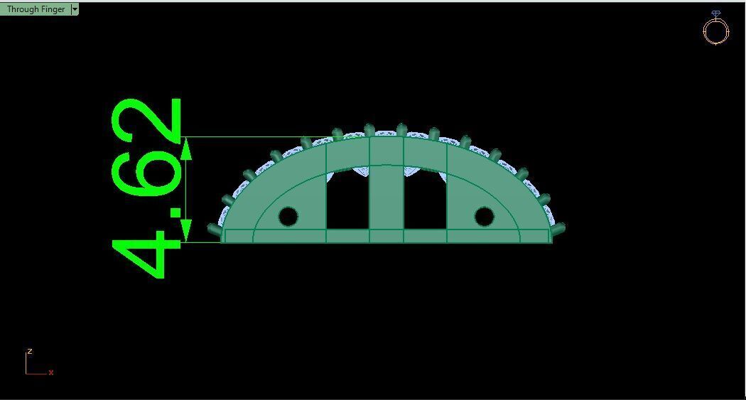 Bracelet 0021 3D print model_11