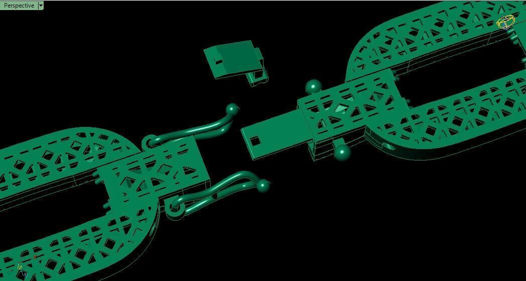 Bracelet 0021 3D print model_14