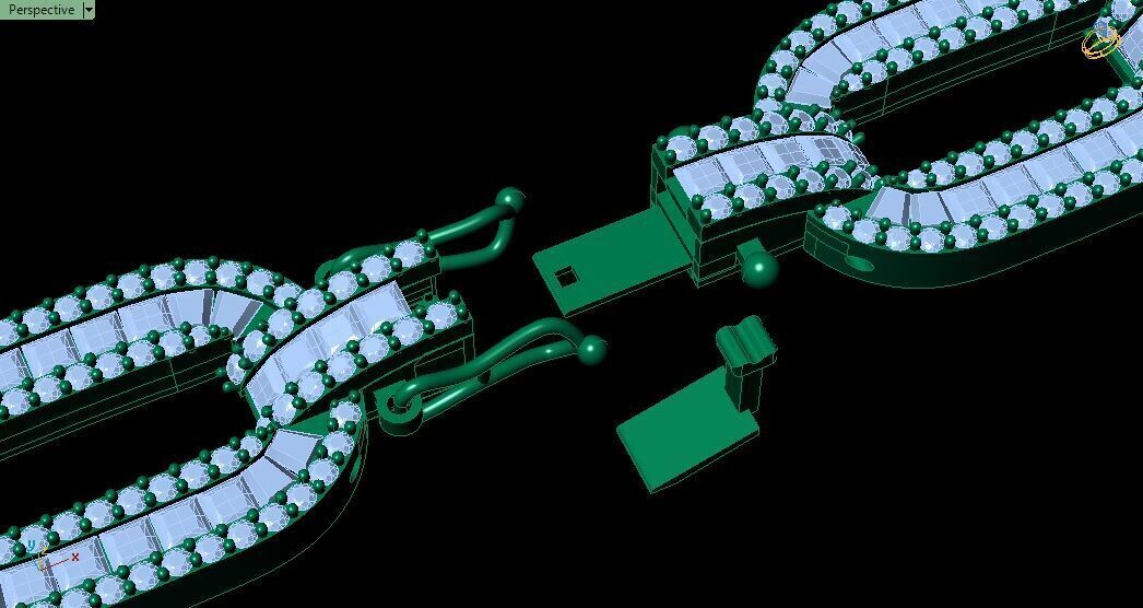 Bracelet 0021 3D print model_13