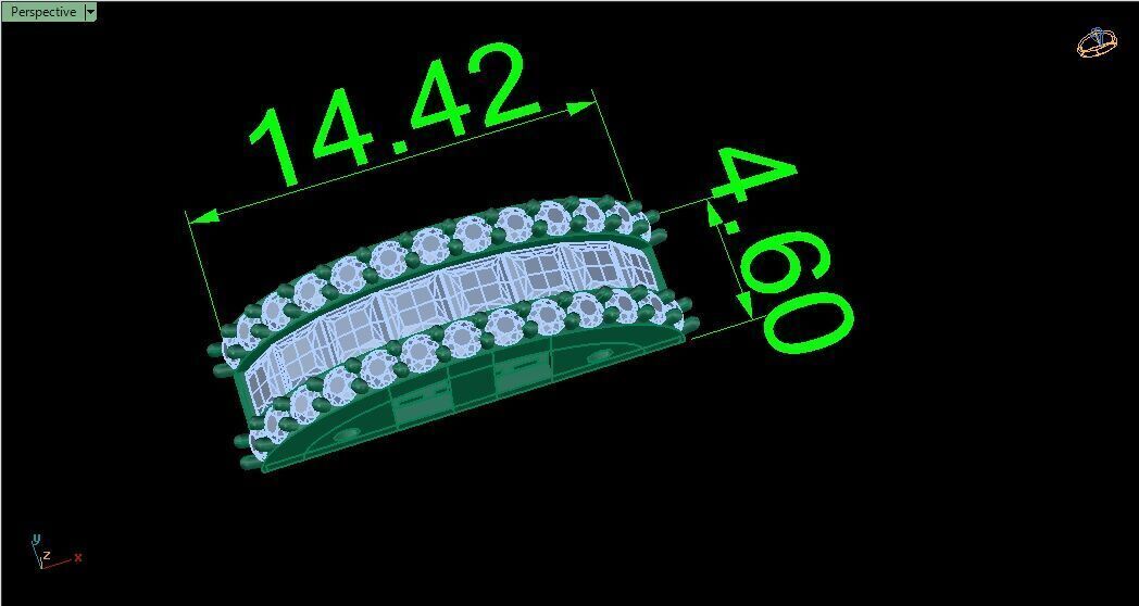 Bracelet 0021 3D print model_10