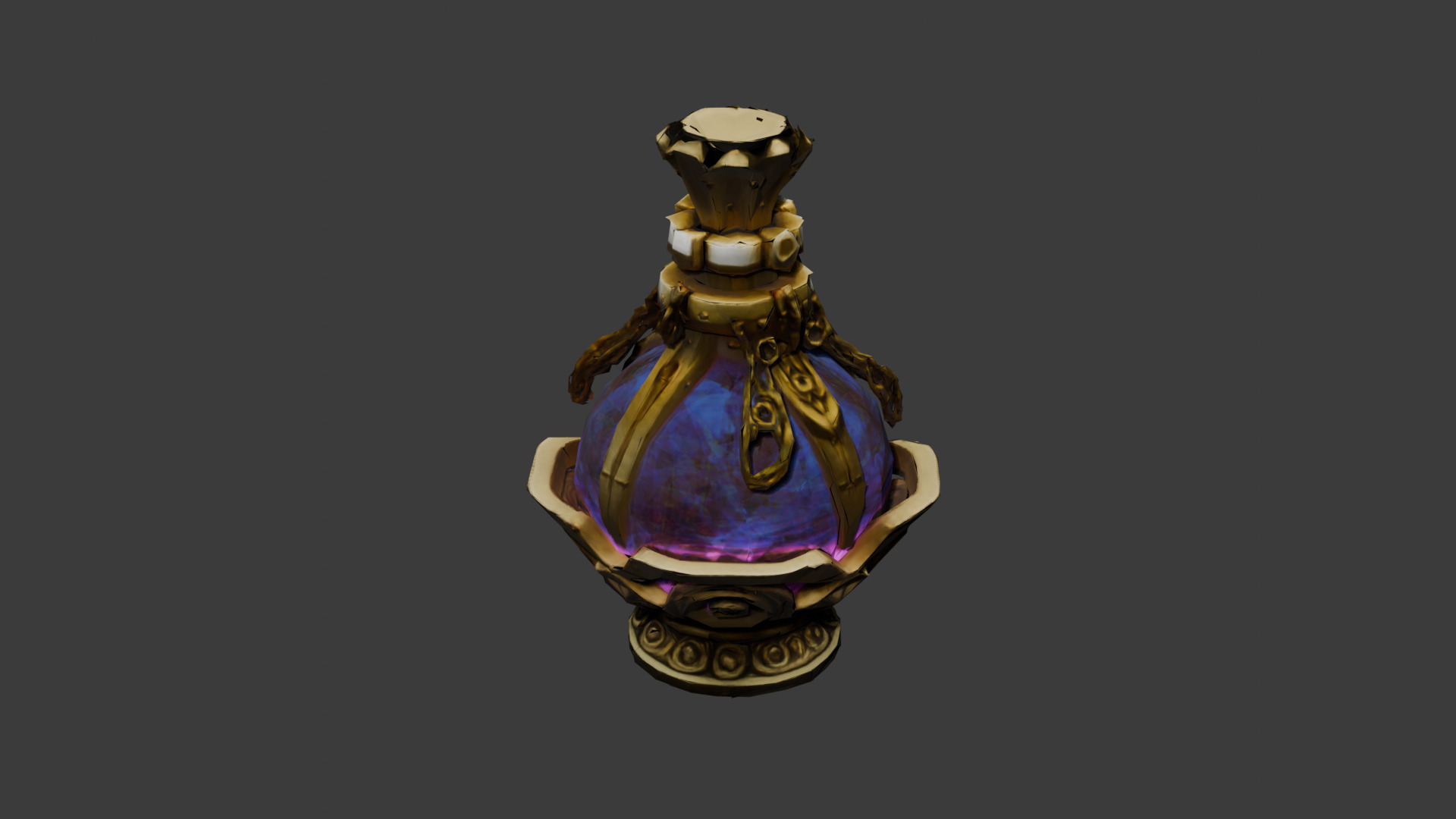 Mystic Game Props Stylized 3D Asset Pack Low-poly 3D model_5