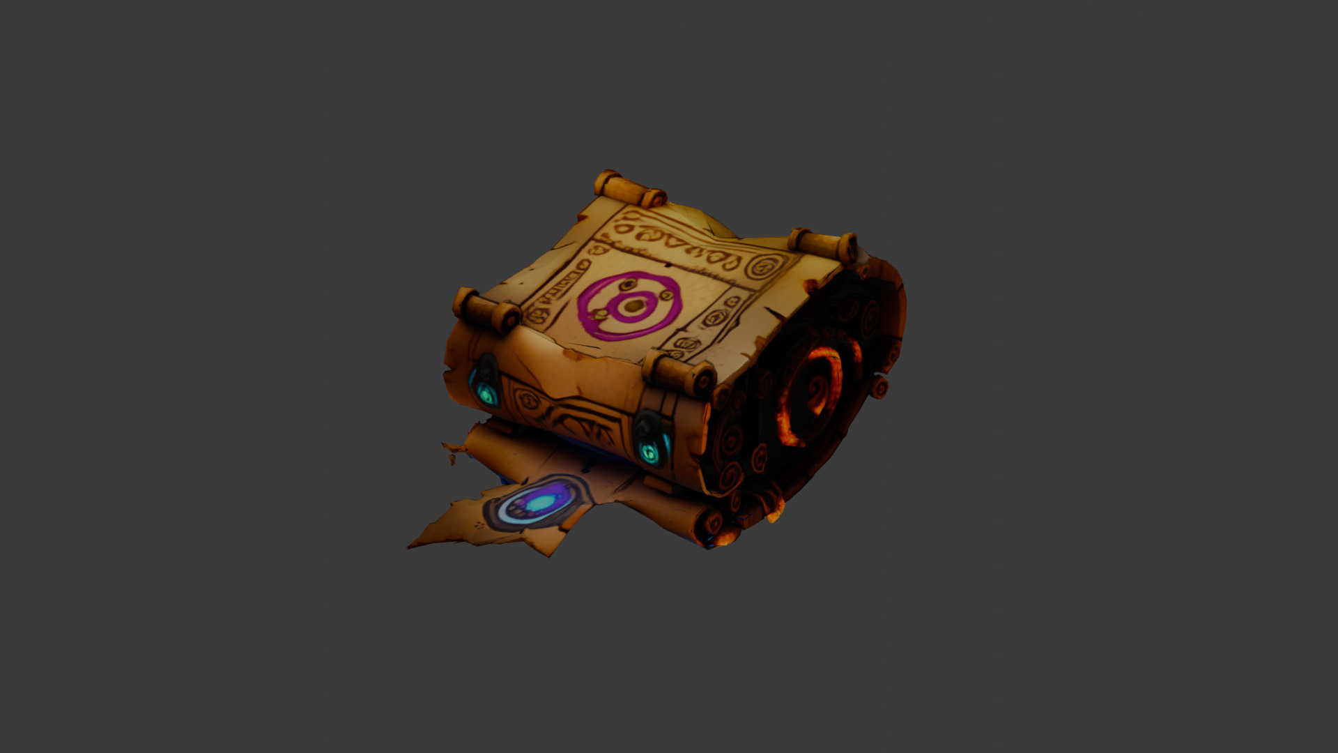 Mystic Game Props Stylized 3D Asset Pack Low-poly 3D model_9