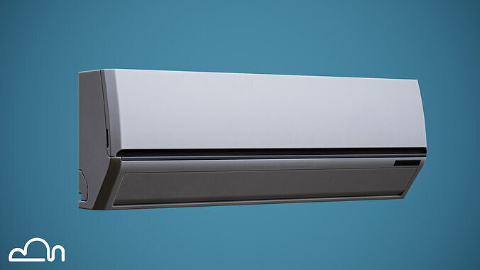 Air Conditioning Low-poly 3D model