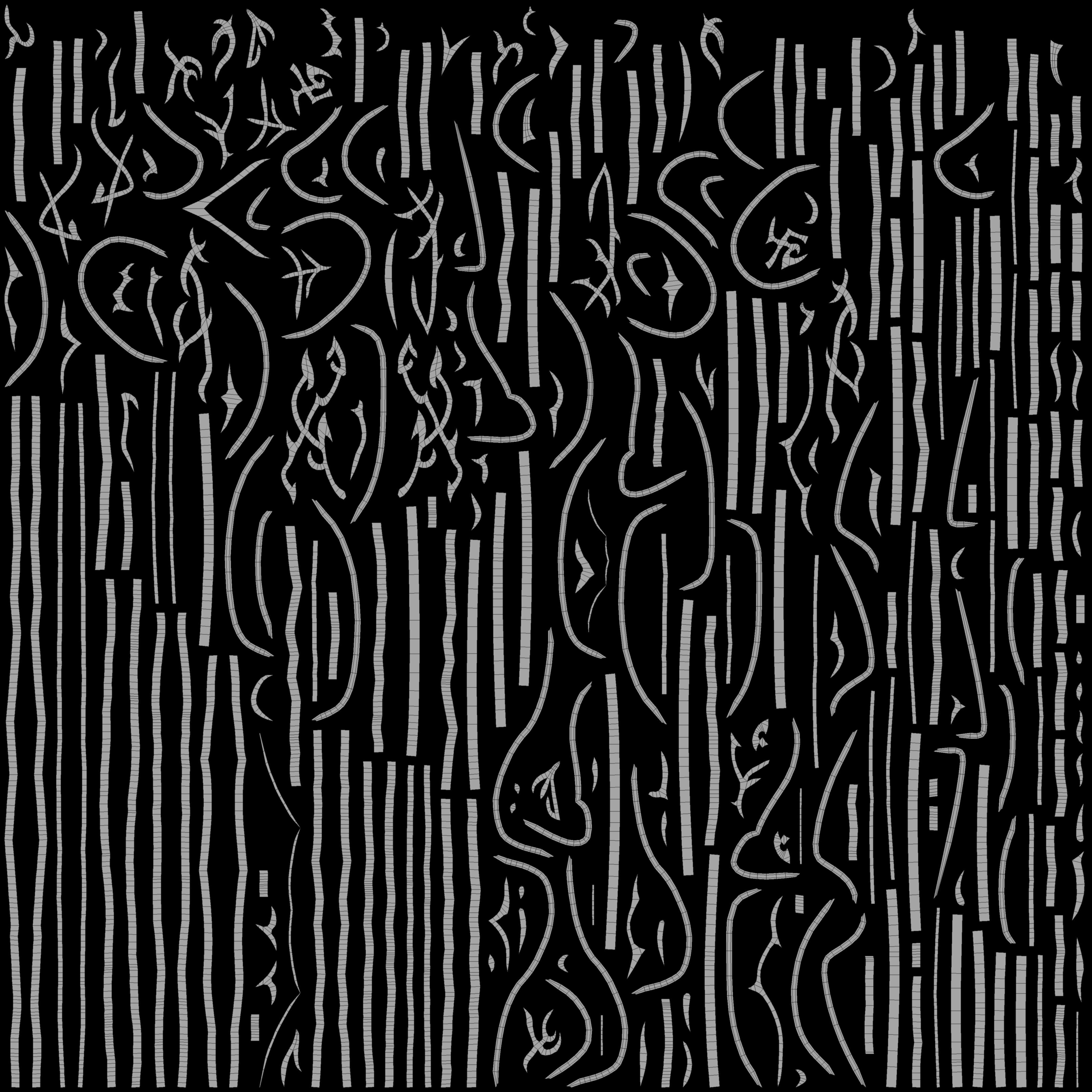 Fantasy shield 1 game ready 3d model Low-poly 3D model_15