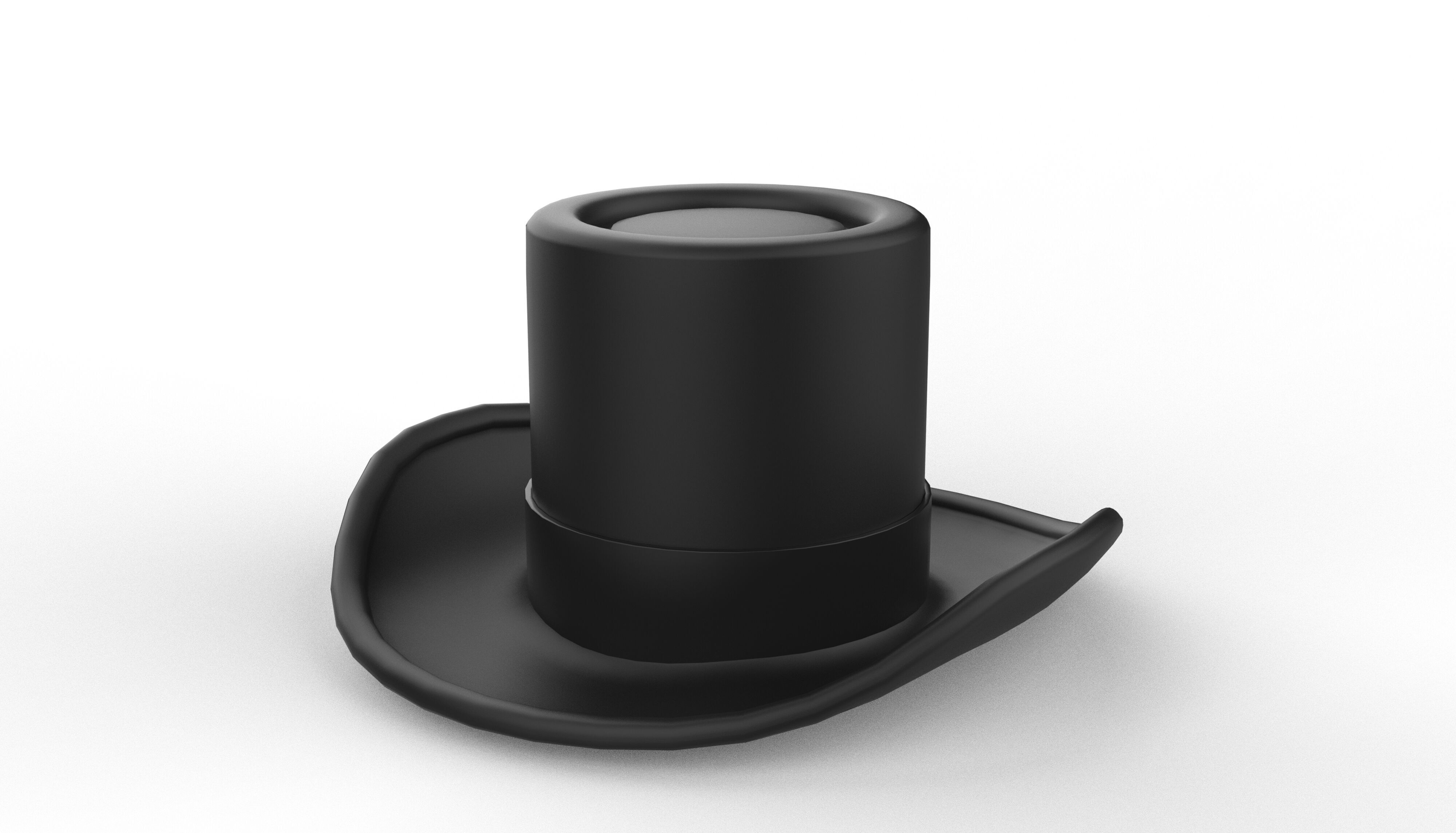 Top Hat 3D model_2