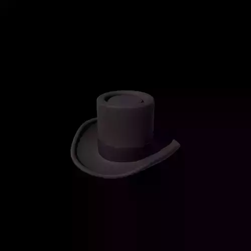 Top Hat 3D model