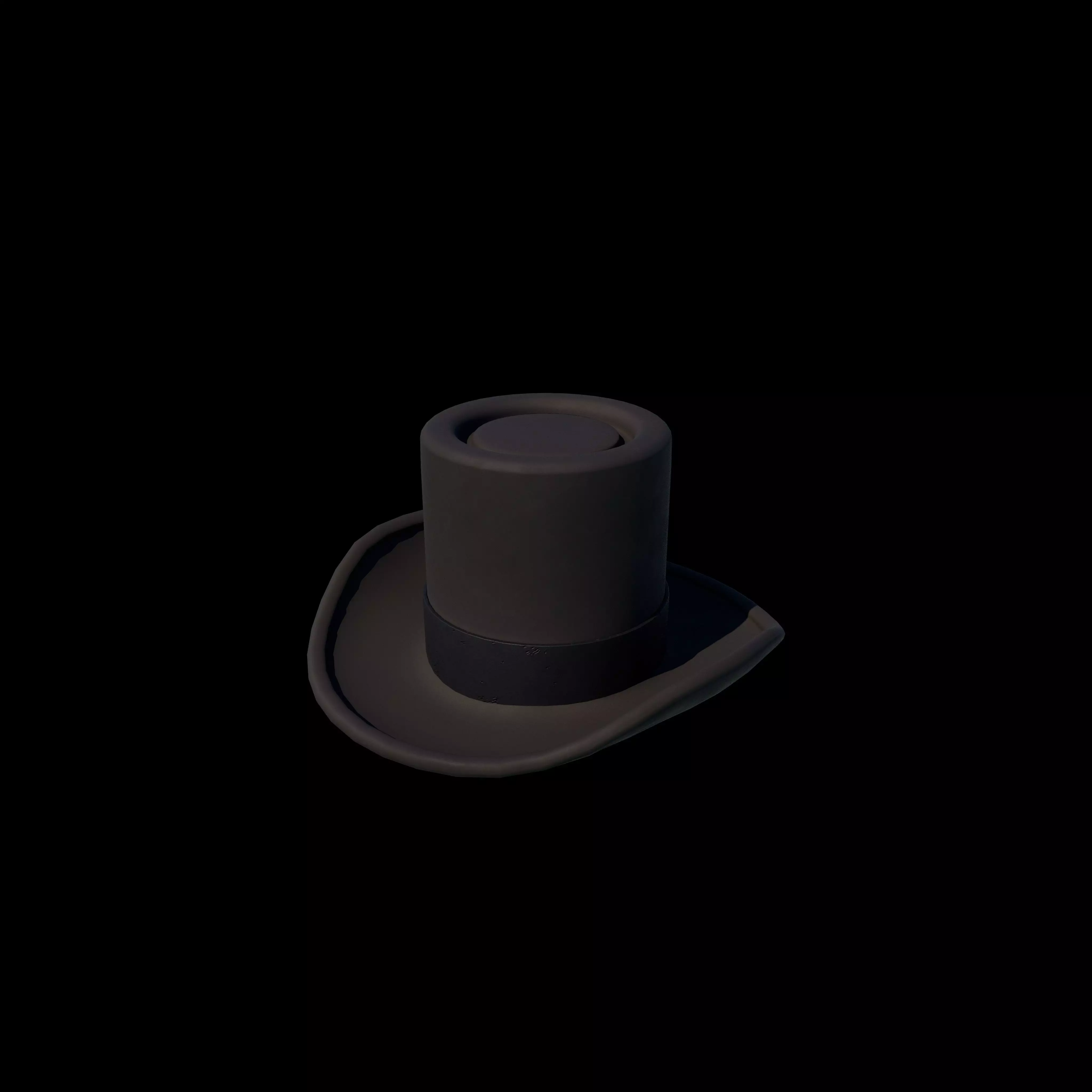 Top Hat 3D model_0
