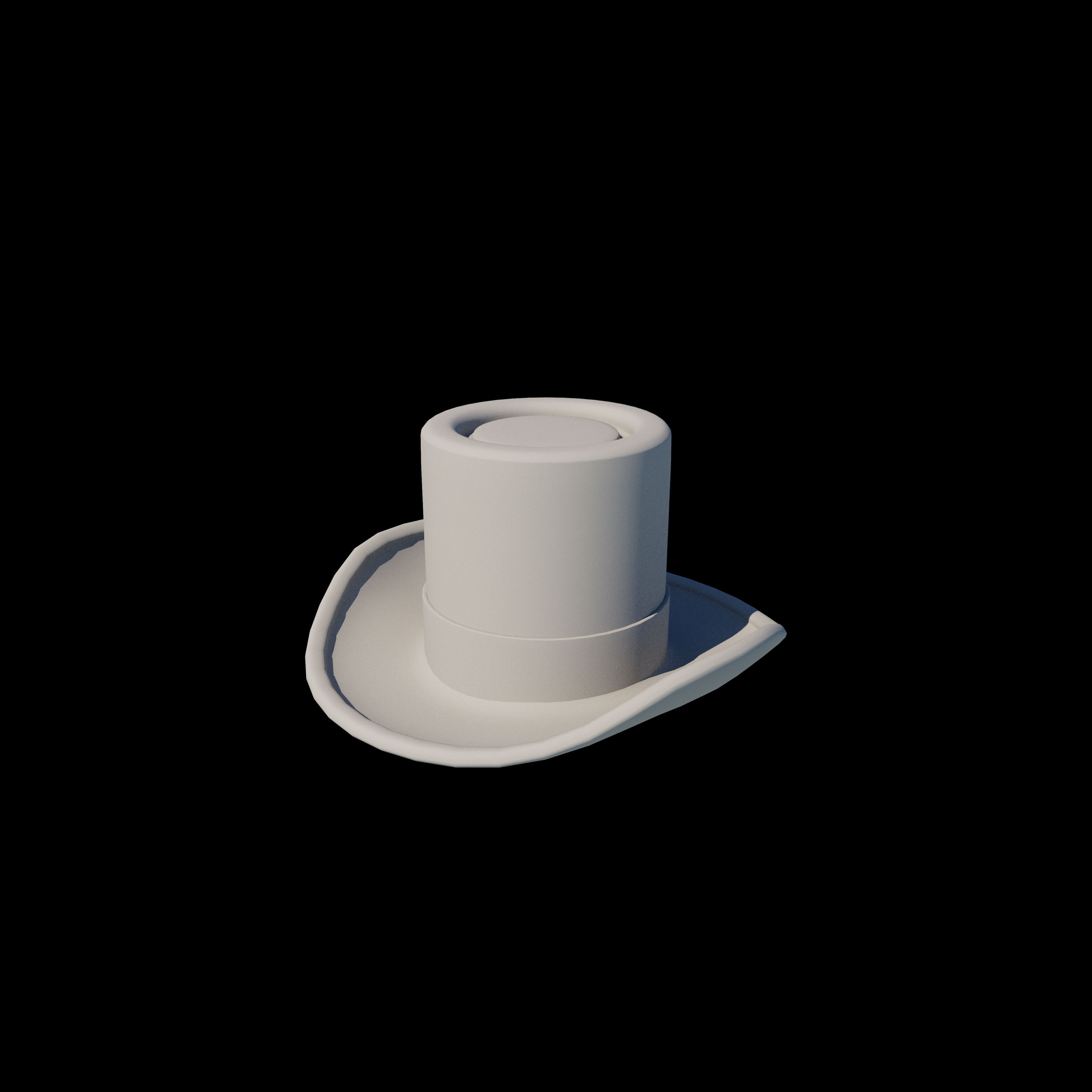 Top Hat 3D model_14