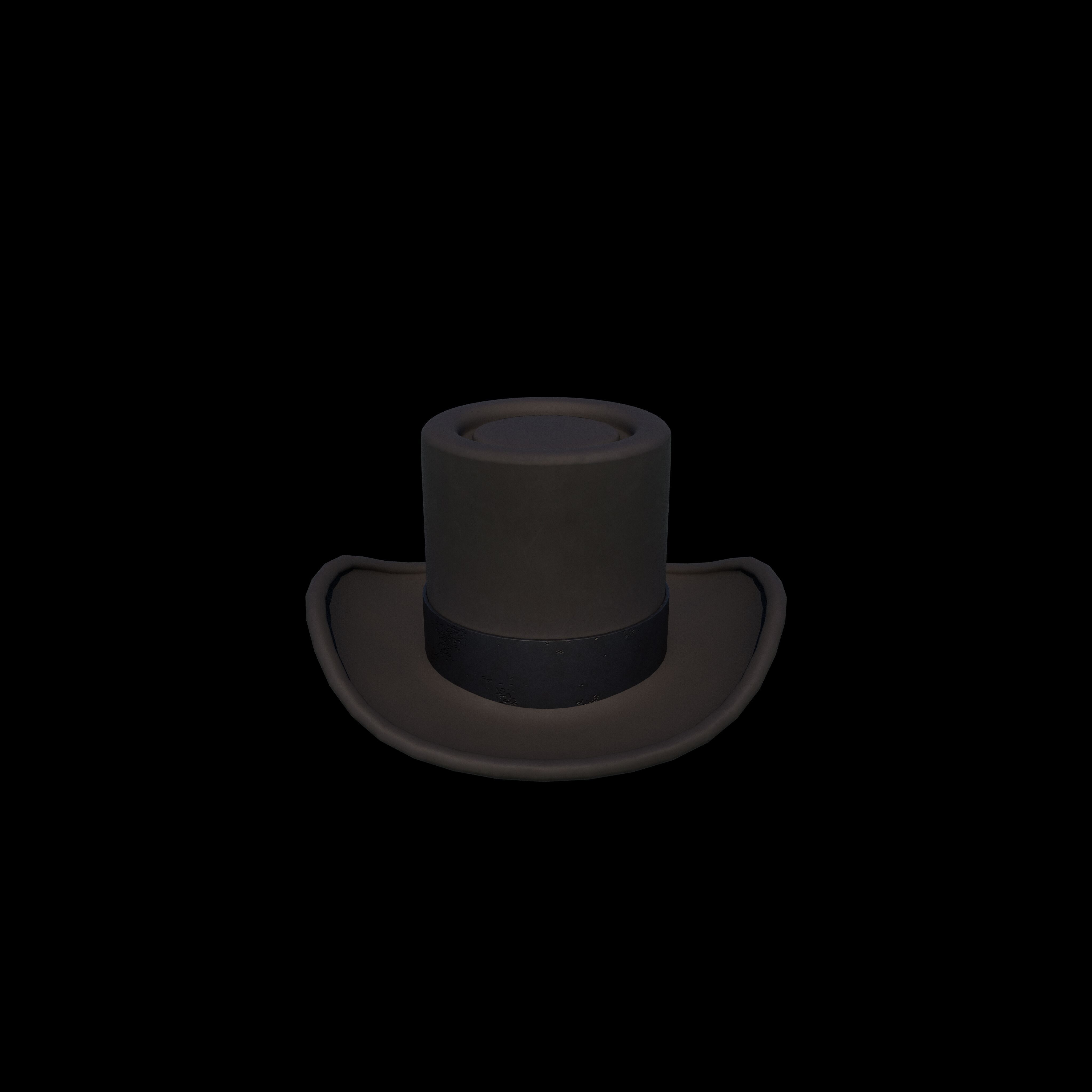 Top Hat 3D model_9