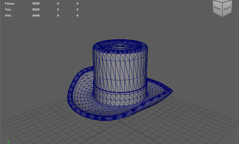 Top Hat 3D model_11