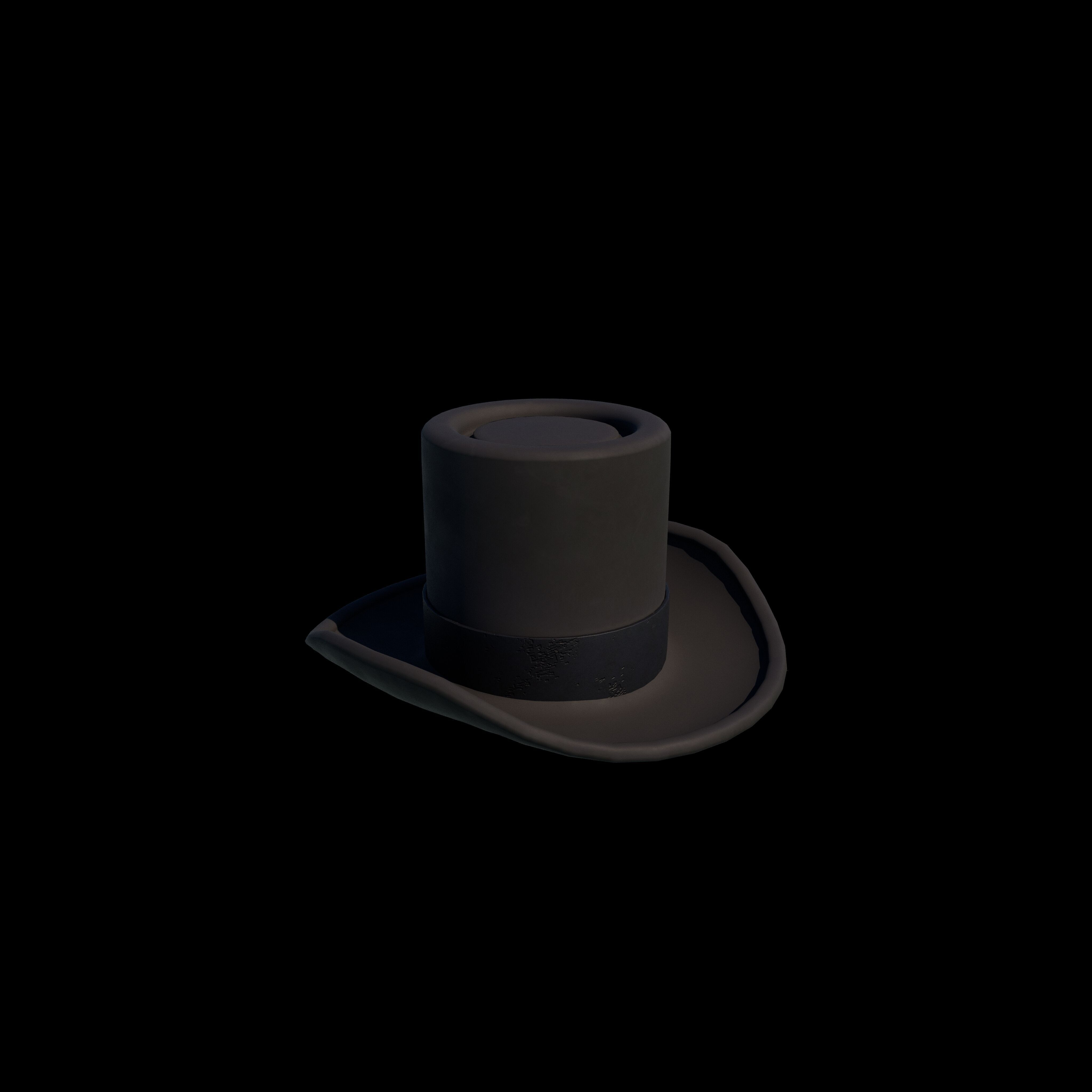 Top Hat 3D model_10