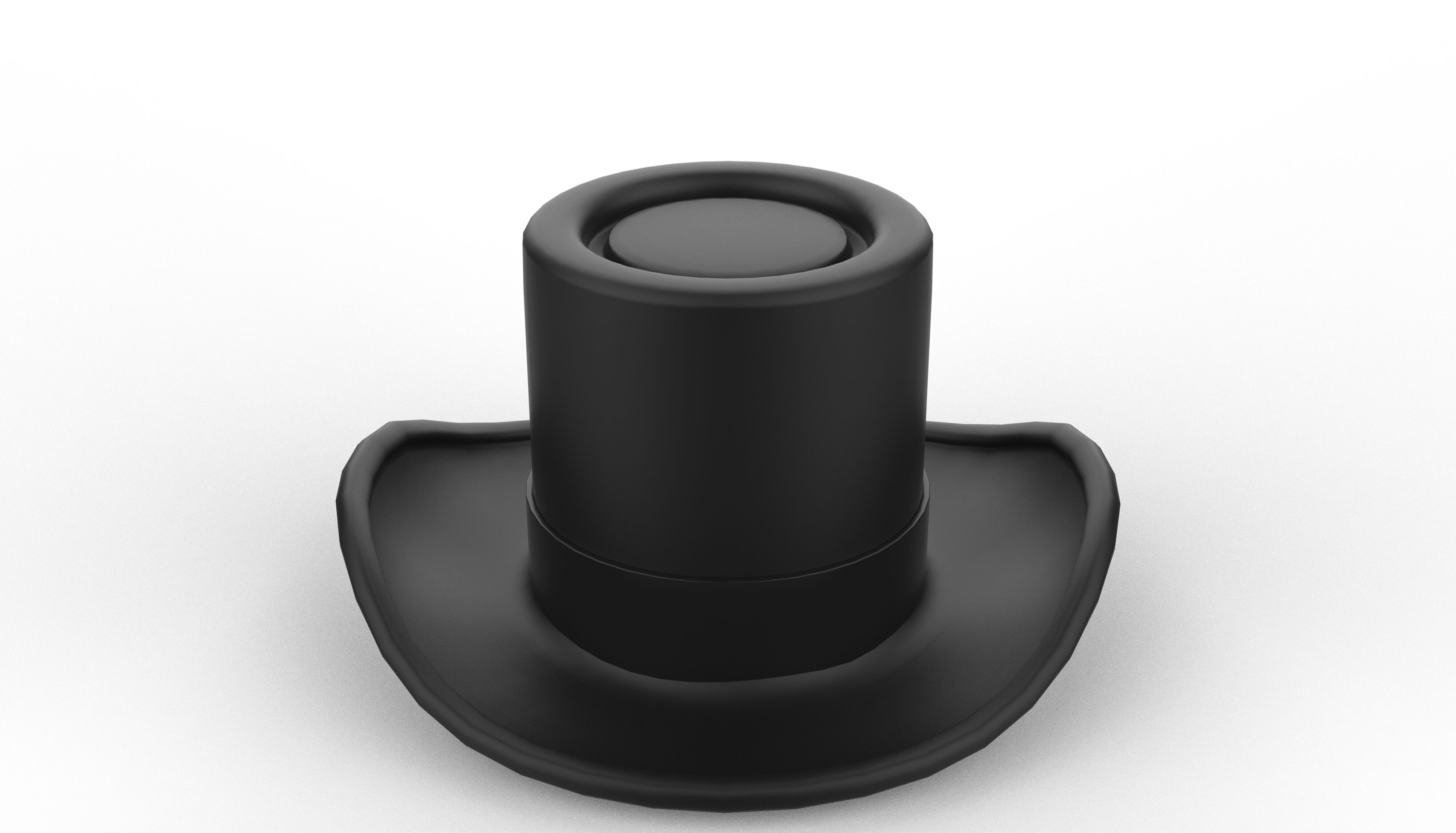 Top Hat 3D model_5