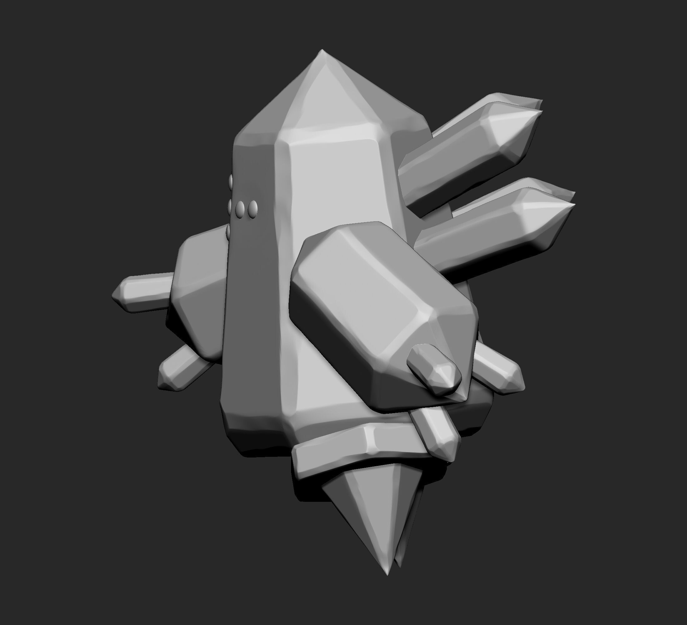 Pokemon - Regice 3D print model_3