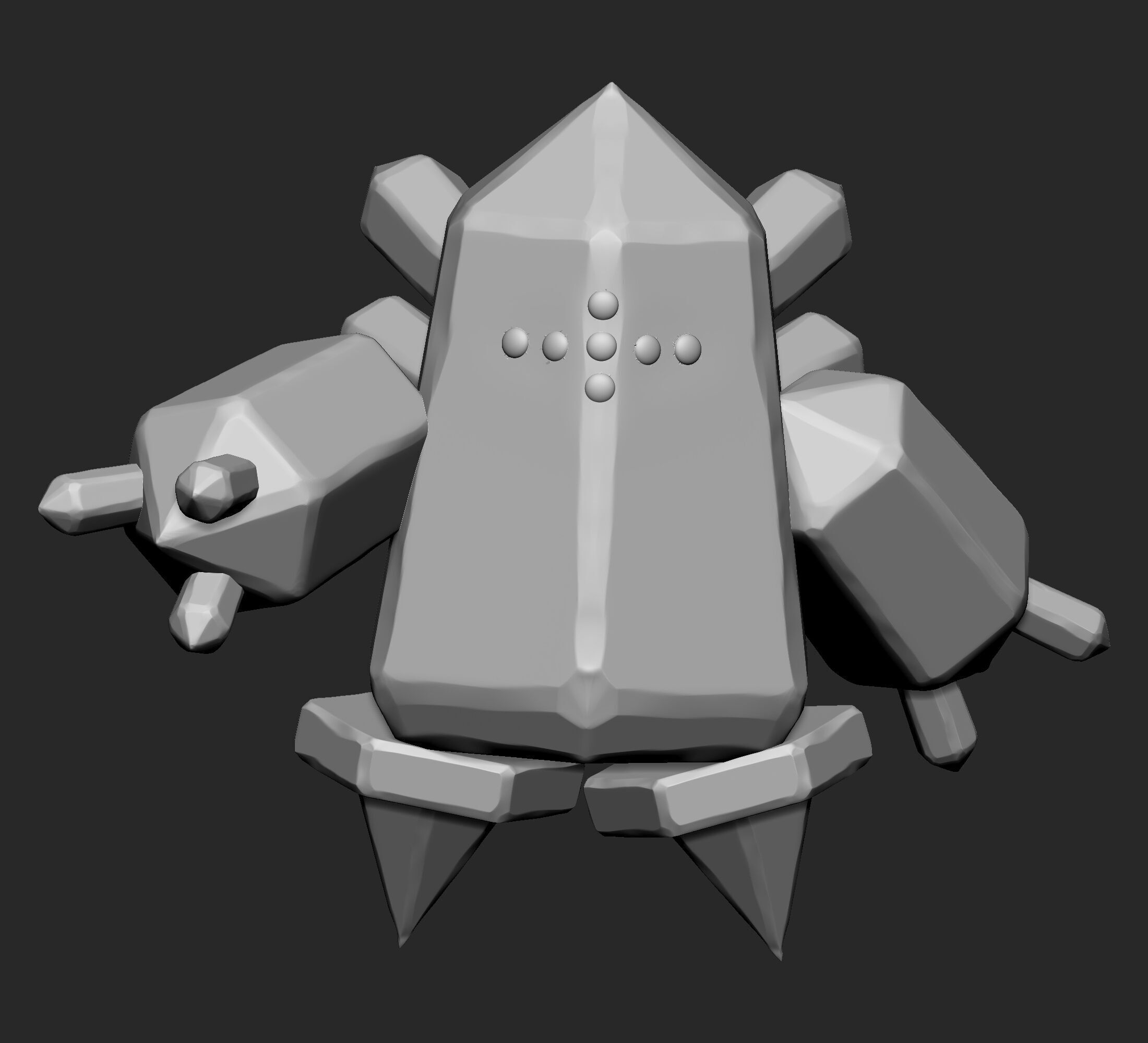 Pokemon - Regice 3D print model_2