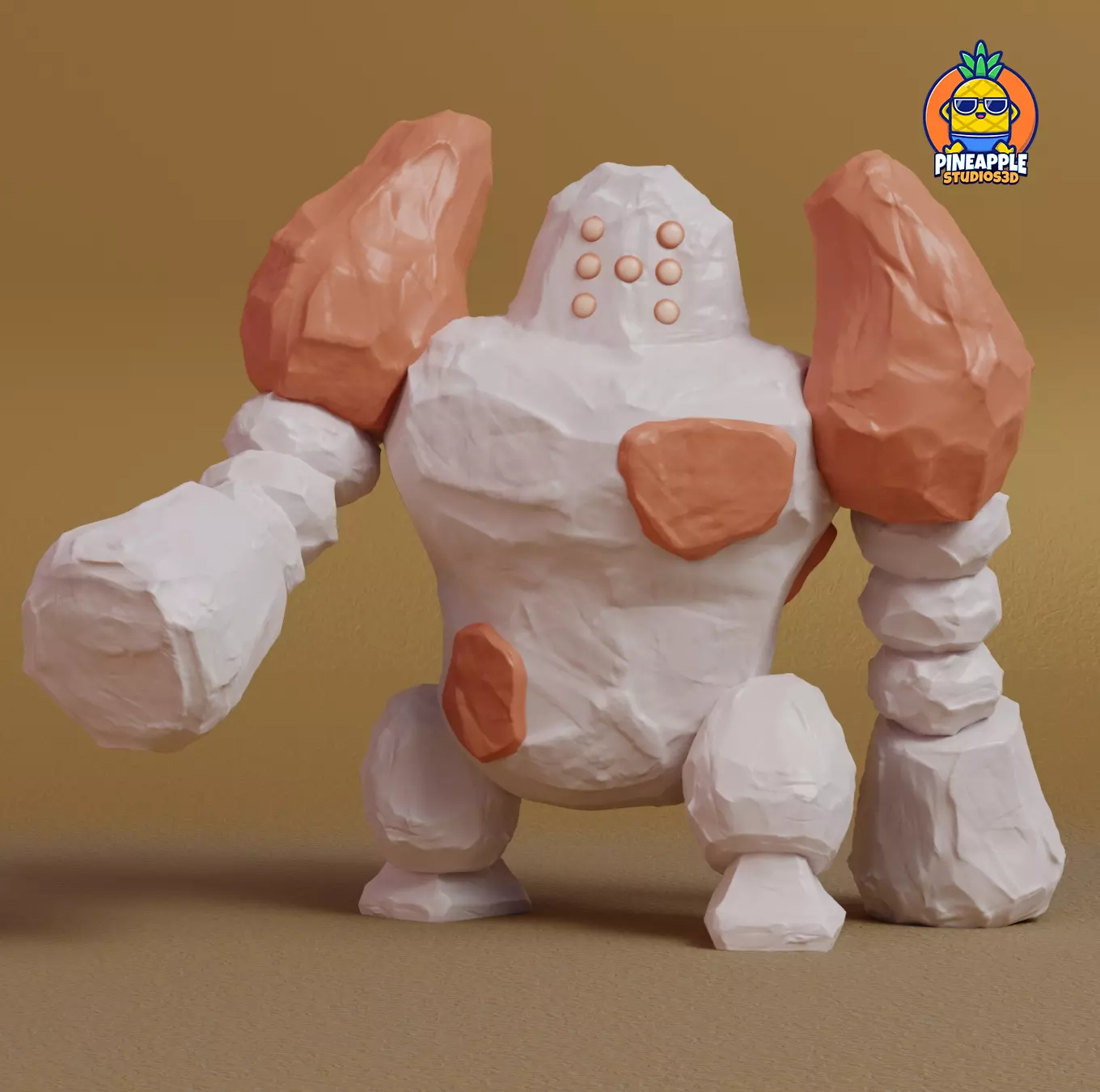 Pokemon - Regirock 3D print model