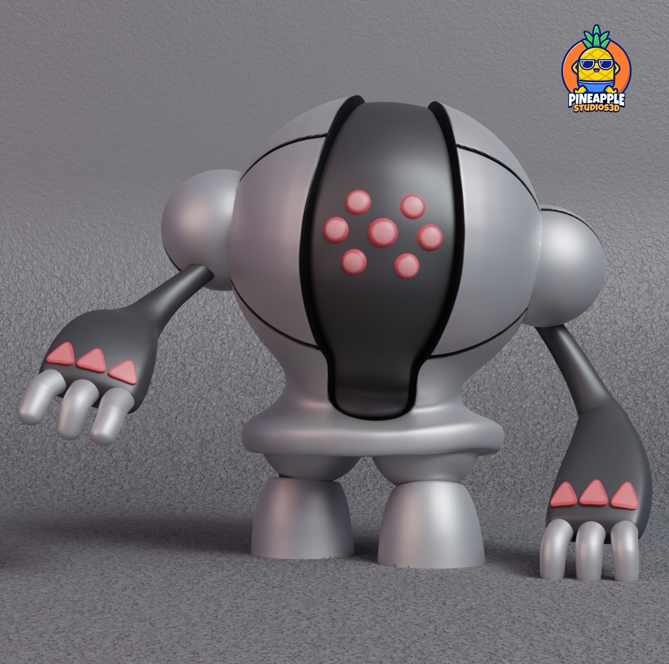 Pokemon - Regice Regirock and Registeel 3D print model_11