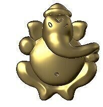 Ganesha Indian God Free low-poly 3D model