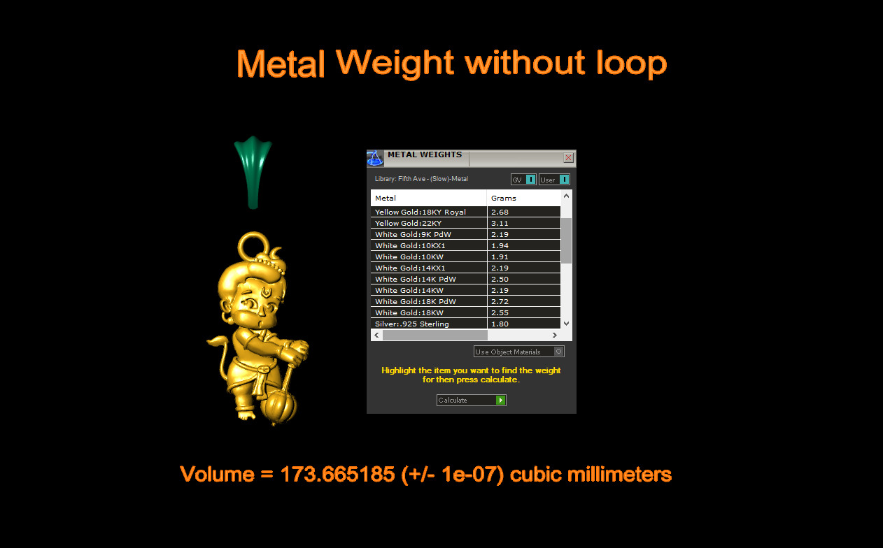 Bal Hanuman pendant file 3D print model_1