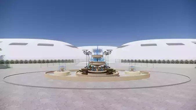 Office Gallery Of The Singkawang Planning Gallery 3D model