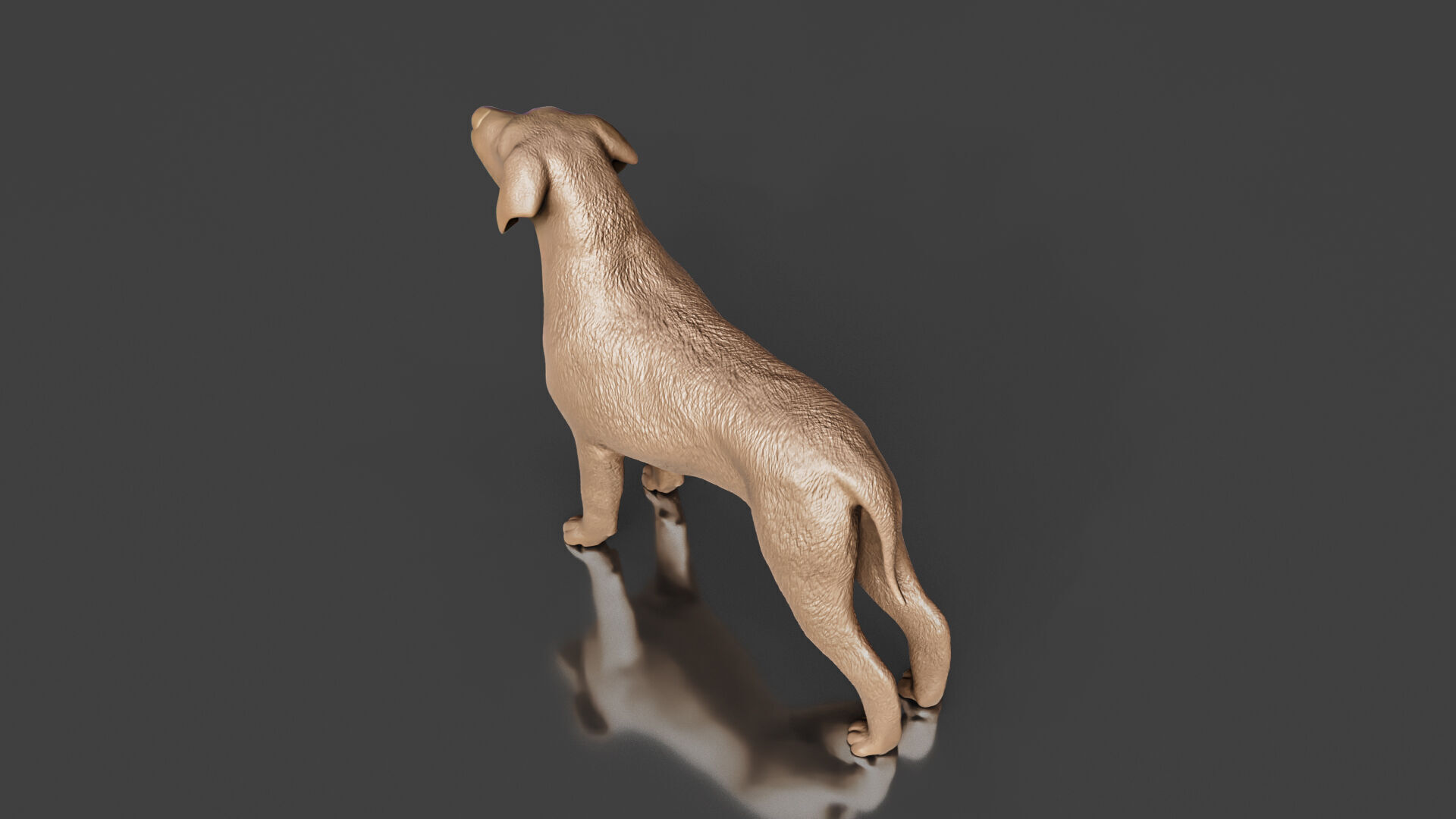 Boxer Great Dane Dog 3D Printing Toy 3D print model_2