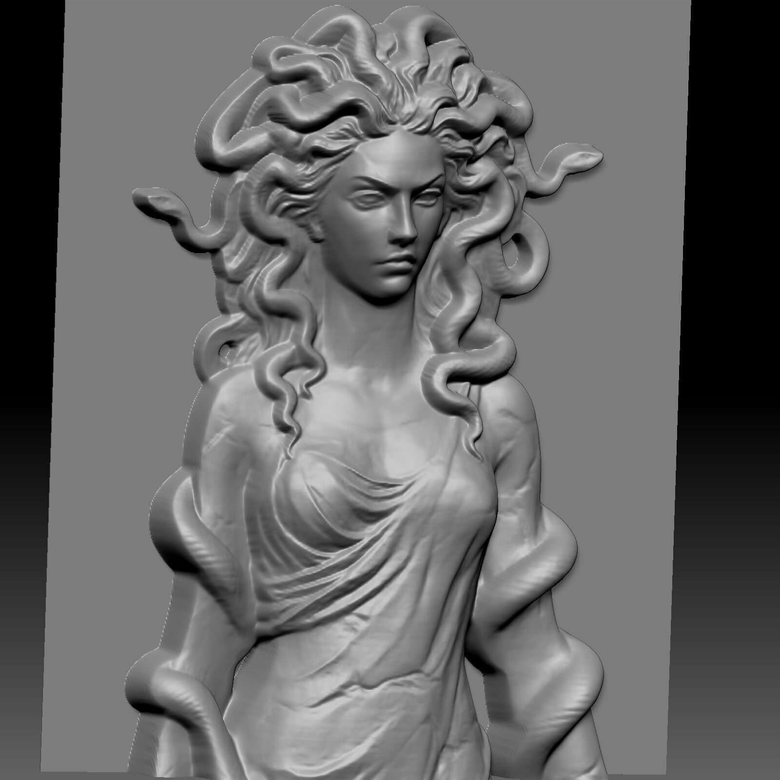 Medusa  3D print model_2