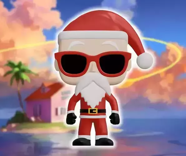 FUNKO MASTER ROSHI - SANTA CLAUS 3D print model