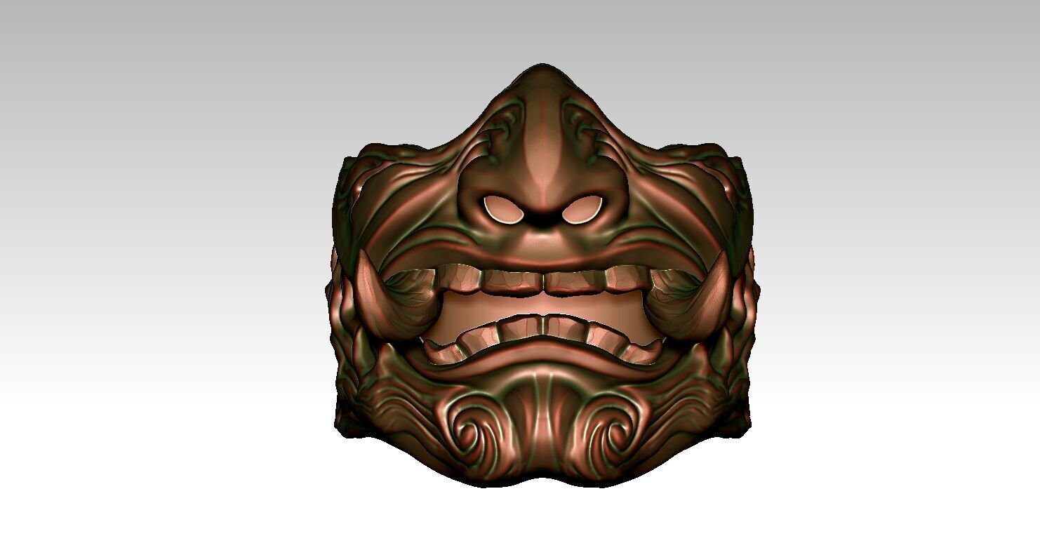 Ring Fangs 3D print model_2