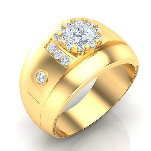 Man Ring Jewelry 1MR099 3D print model