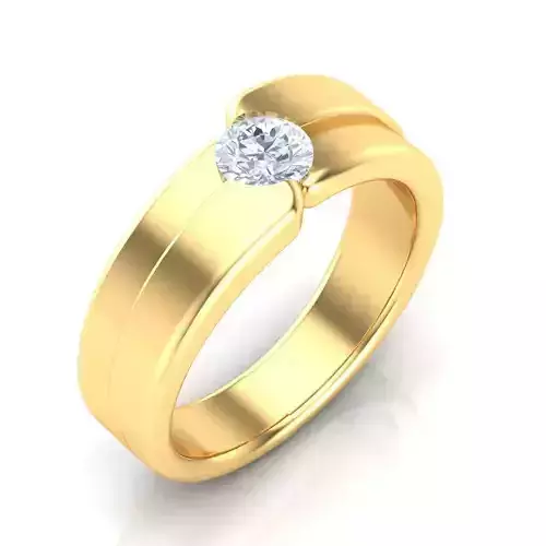 Man Ring Jewelry 1MR096 3D print model