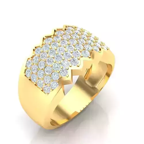 Man Ring Jewelry 1MR089 3D print model