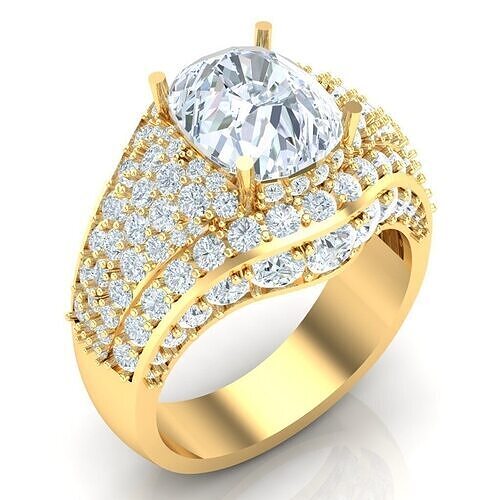 Man Ring Jewelry 1MR083 3D print model