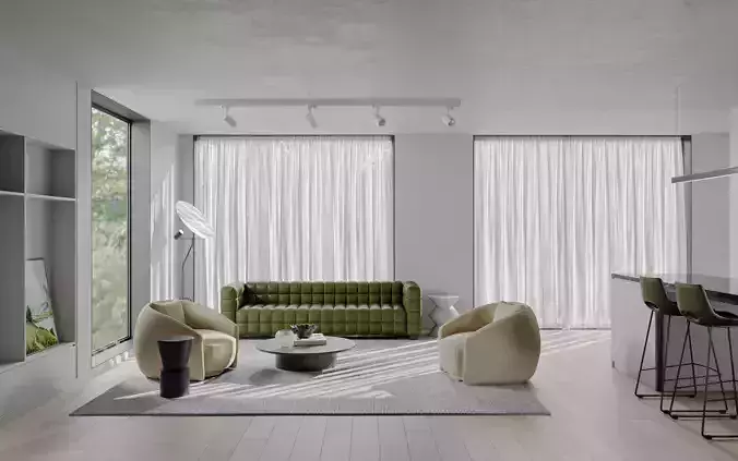 Modern style living room