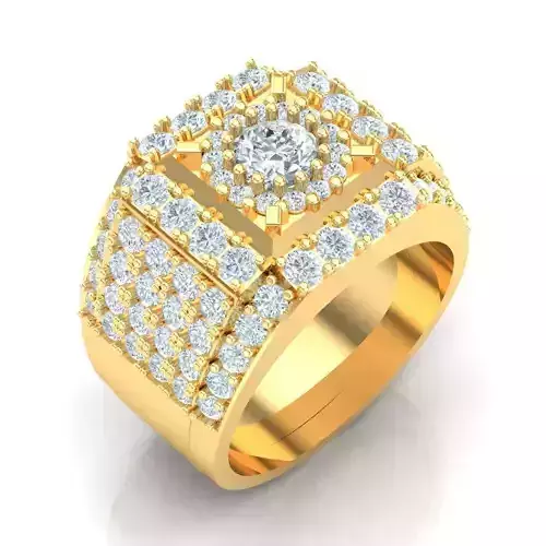 Diamond Man Ring Jewelry 1MR093