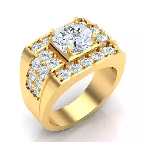 Diamond Man Ring Jewelry 1MR084