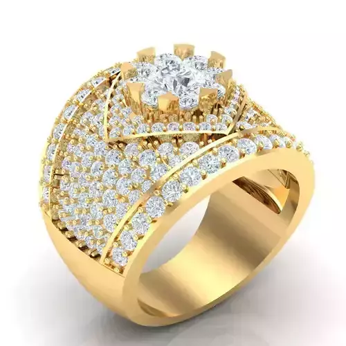 Diamond Man Ring Jewelry 1MR076