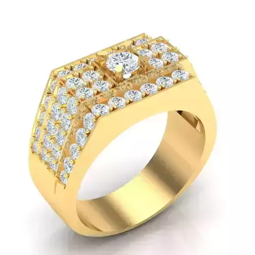 Diamond Man Ring Jewelry 1MR073
