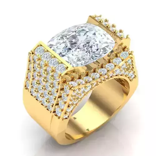 Diamond Man Ring Jewelry 1MR068